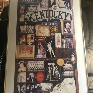 Kentucky Wildcats Basketball Through The Years nostalgic premium 19 x 34 Poster